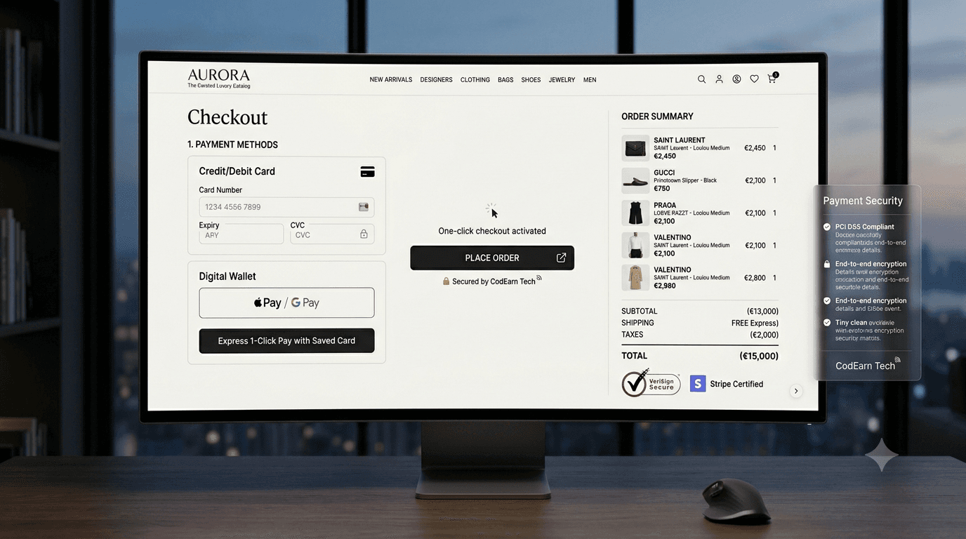 E-Shop Pro Ecosystem screenshot item component layout view